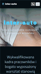 Mobile Screenshot of inter-auto.pl